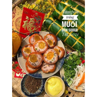 Jambon trứng muối - chả da cam chỉ giao hoả tốc HCM