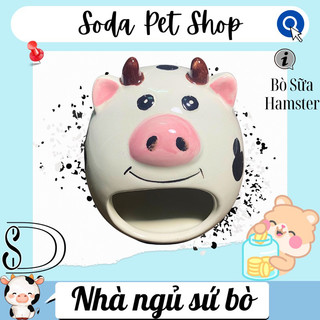 Nhà ngủ sứ bò cho hamster