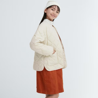 Áo khoác phao chần bông uni qlo kids