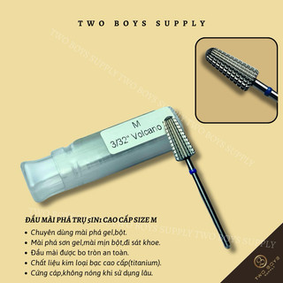Đầu mài phá bột gel,Đầu mài Mỹ 5in1 trụ cao cấp,titanium không rỉ,An toàn