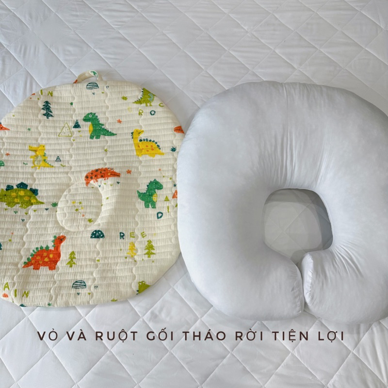 Vỏ gối chống trào ngược cho bé  kích thước tiêu chuẩn 70*70cm - SUAN KIDS