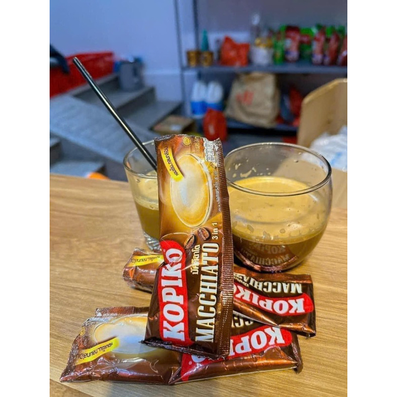 cafe  hoà tan  Kopiko Macchiato