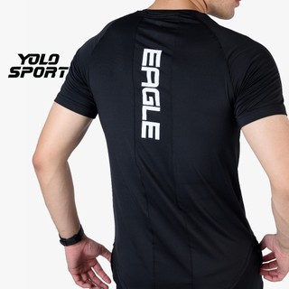 Áo Thun Nam Be Strong Tập Gym Thể Hình Thể Thao Chạy Bộ Chất Vải Thun Lạnh Co Giãn Thoáng Mát Cao Cấp - YOLO SPORT