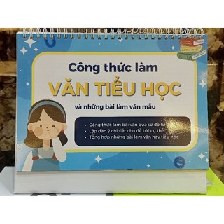 Bộ lịch Tổng hợp công thức làm Văn tiểu học