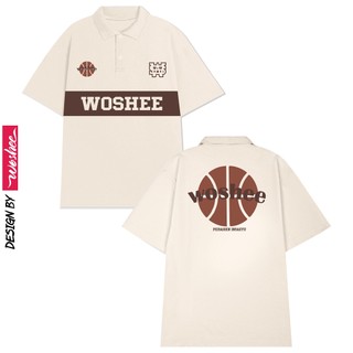 Áo polo nữ WOSHEE áo polo thể thao woshee Bóng rổ cá tính 100% cotton thoáng mát chất lượng áo thun thể thao PL006