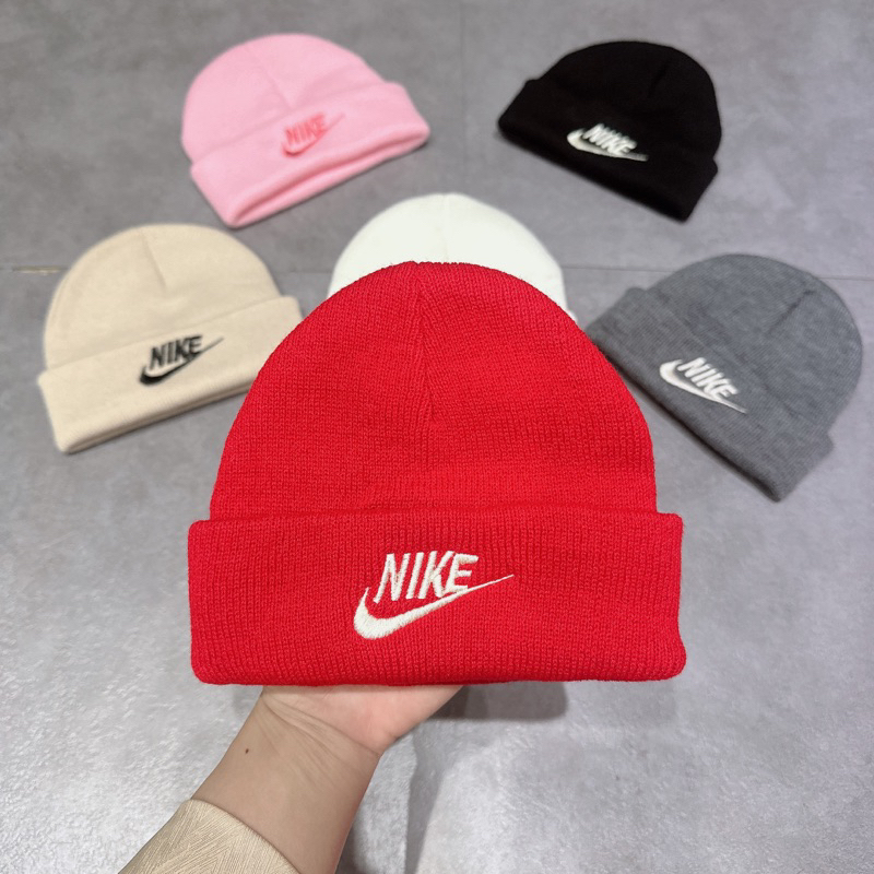 Mũ len nike dáng ngắn cho bé trai bé gái 3m-4Y