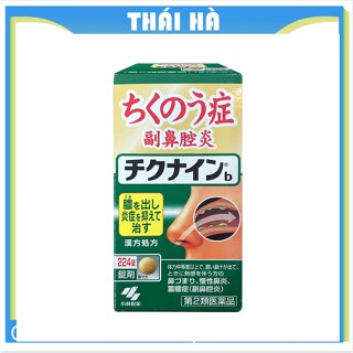 VIÊN UỐNG HỖ TRỢ VIÊM XOANG KOBAYASHI 224 VIÊN NHẬT BẢN