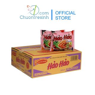 Thùng 30 gói mì Hảo Hảo tôm chua cay 75g x 30 gói giá sỉ TPHCM Grab Nowship Gò Vấp