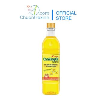 Dầu ăn Tường An cooking oil Nutri Plus chai 1L Gò Vấp Chuồn tre xinh shop giao Grab Nowship