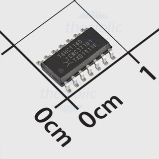 74hct14d,653 ic hex schmitt trigger inverter, 14-soic//4