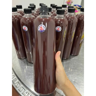 Combo 5 chai rượu nếp cẩm nguyên chất nhà làm, 1Lít/chai
