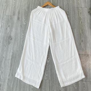Quần suông đũi xước mềm 2 lớp