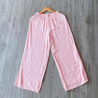 Quần suông đũi xước mềm 2 lớp