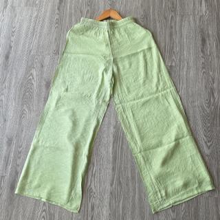 Quần suông đũi xước mềm 2 lớp