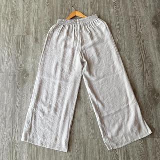 Quần suông đũi xước mềm 2 lớp
