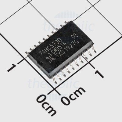 74HC573D,653 IC Latch Transparent D-Type, Tri-State 20-SOIC//10