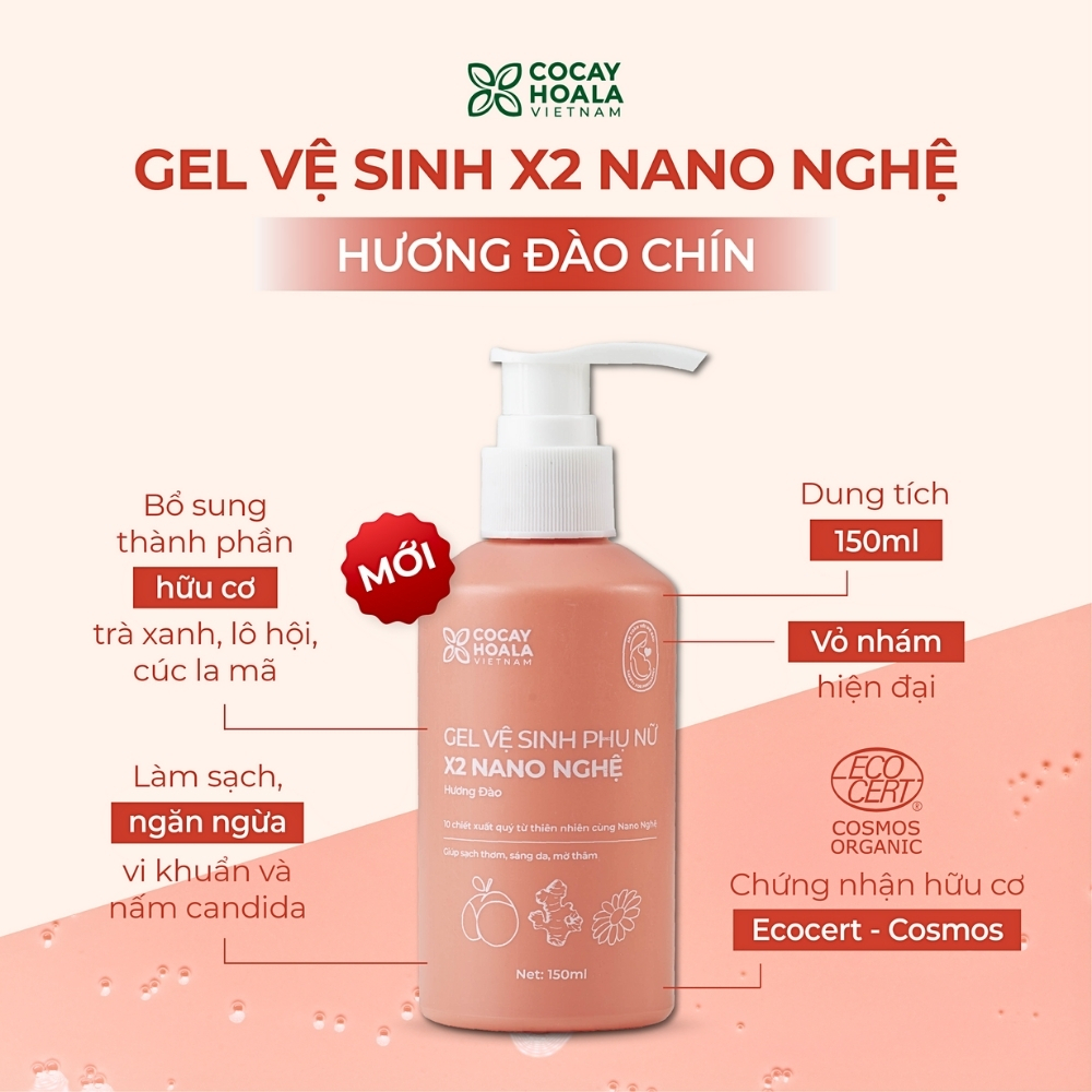Ddvs Phụ Nữ Gel X2 Nano Nghệ Cỏ Cây Hoa Lá Chính Hãng 150ml Dung Dịch Nước Rửa Vệ Sinh Sạch Sẽ Se Khít Làm Hồng Vùng Kín