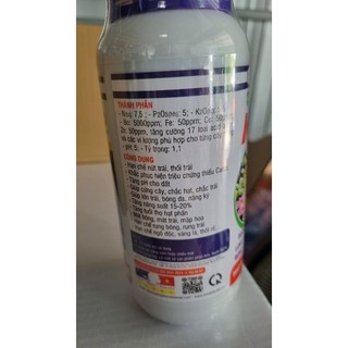 Amino Kẽm M10 ( 500ml =300lit)