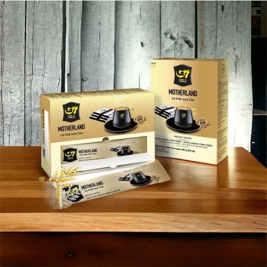 Cà phê sữa G7 Gold Motherland Trung Nguyên( Hộp 14 gói x18gam)
