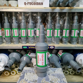 Bộ trộn khí Ejector /Venturi VINATHULIN D75/34 trong xử lí nước giếng khoan nhiễm sắt