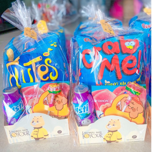 COMBO 5 SET QUÀ SINH NHẬT CHO BÉ SIZE TRUNG