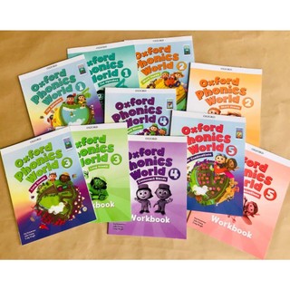 Bộ nhập- [tặng file nghe + video) oxford phonics world - khổ a4