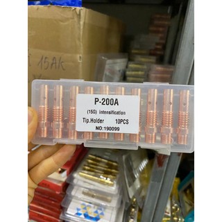 1 Chiếc nối bép dùng cho mỏ Mig 200A đồng đỏ ren mịn