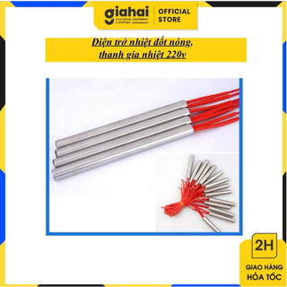 Điện trở nhiệt đốt nóng,thanh gia nhiệt 220v, ty nhiet, ti nhiet tbd103