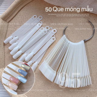 Set 50 que móng mẫu dùng tập sơn , trưng bày móng