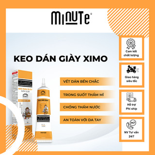  Keo dán giày siêu dính trong suốt, chống nước tốt Ximo cao cấp không tổng thương da