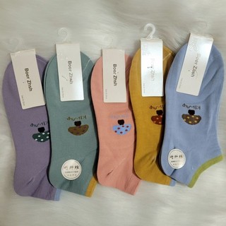 Sỉ 5 đôi vớ chân cotton. 5 màu