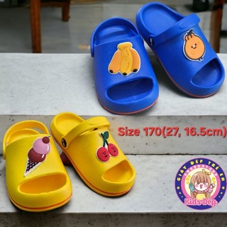[SALE XẢ KHO Size 170]Dép sục hở mũi/ Dép quai ngang có quai hình trái cây cho bé 3-4 tuổi