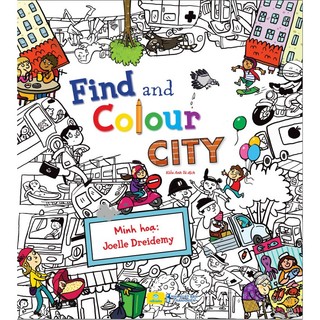 Combo 8 Cuốn Tô Màu Find and Colour - ndbooks