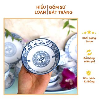 Bát cơm đĩa đựng gia vị, bát chấm hàng cao cấp,phúc lộc thọ