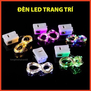 Đèn led trang trí , đèn nháy bóng led đa năng, dây đèn led nhiều kích thước nhiều màu