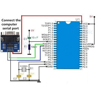 [2 Cái]- Module Chuyển Đổi RS232 To UART TTL