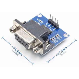 [2 Cái]- Module Chuyển Đổi RS232 To UART TTL