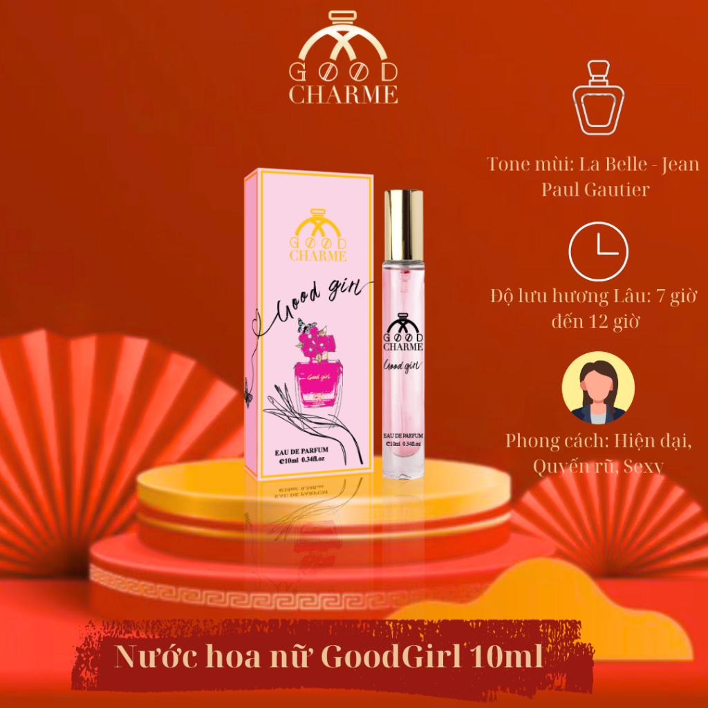 Nước Hoa Nữ Good Charme Good Girl 10ml