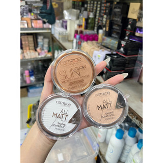 Combo phấn Catrice,tạo khối,highlight,phấn nén kìm dầu