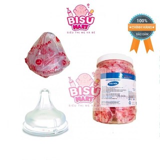 Núm vú cổ rộng silicon siêu mềm Attoon Size M, L