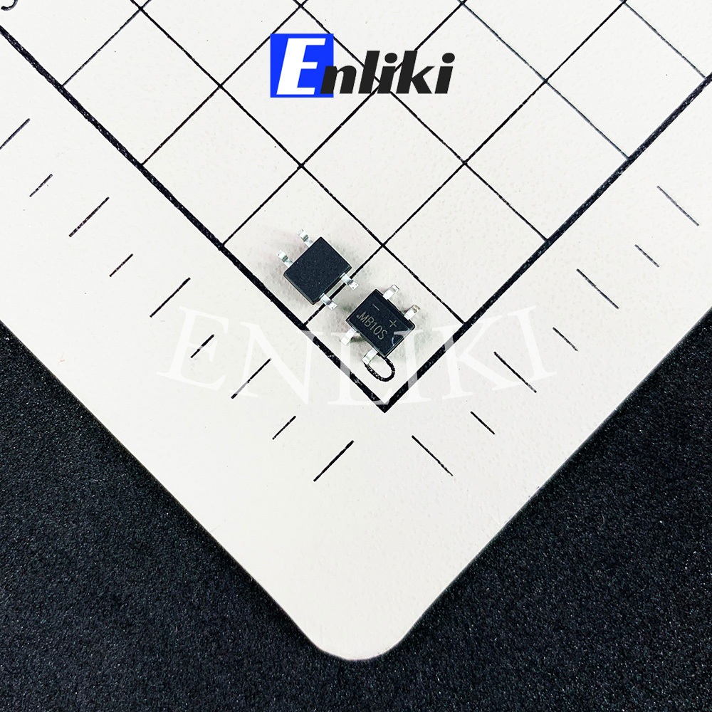 2 Chiếc Diode Cầu  0.5A 1000V MB10S SOP4