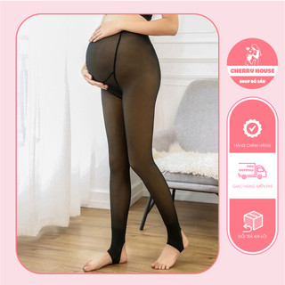 Quần Tất Bầu 3D 6S Cao Cấp Siêu Dày Đánh Lừa Thị Giác Co Dãn Chống Xước Chun Chỉnh Bụng Hàng Loại 1