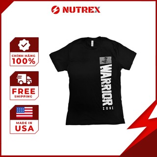 Nutrex Áo Thun Phong Cách Thể Thao (Warrior Zone) - Màu Đen
