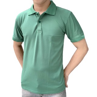 Áo Thun Polo Cổ Bẻ Andromeda Ngắn Tay Màu Pentel Xanh Rêu Đồng Phục Dùng Chung Cho Nam Và Nữ