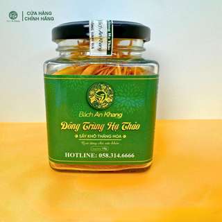 10g Đông trùng hạ thảo hữu cơ  Bách An Khang sấy thăng hoa thượng hạng