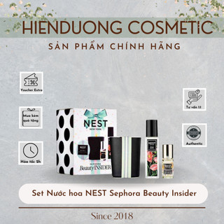 Set nước hoa Nest Sephora Nest New York minisize 3 món | Nước hoa & nến thơm New York, hương thơm quyến rũ