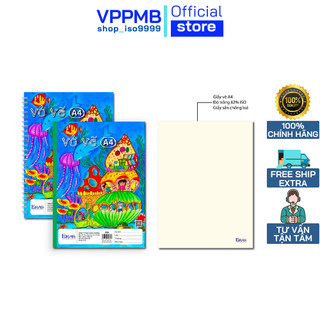 Vở vẽ a4 eras giấy 100gsm. vở vẽ mỹ thuật