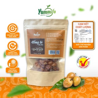 Hồng bì sấy dẻo không hạt cao cấp Yummifo vị ngon chua ngọt giàu dưỡng chất 50g