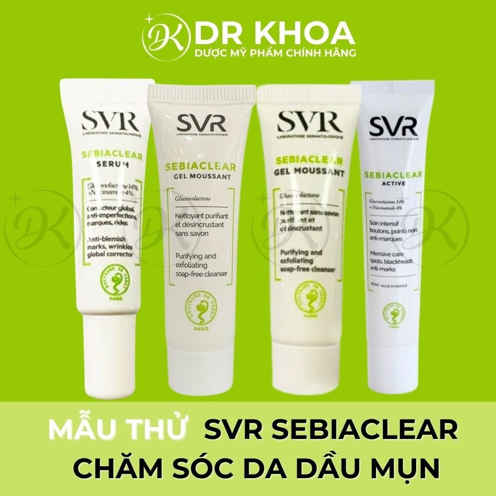 (Quà tặng không bán) Mẫu dùng thử 2ml SVR chăm sóc da mặt