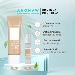 [Sản phẩm dùng thử] Kem Che Khuyết Điểm SPF50/PA+++ AHOHAW Inten-Cure Brightening Blemish Balm Chiết 10g - Tone Tự Nhiên